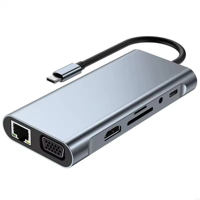 IntelliNode Matrix — Hub USB-C de Aluminio