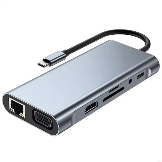 IntelliNode Matrix — Hub USB-C de Aluminio